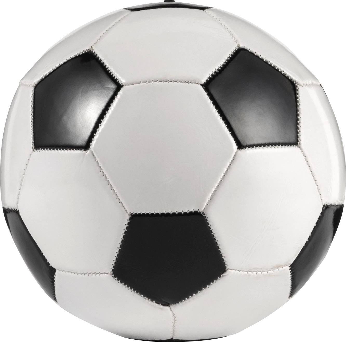 Ballon de football Ariz | Plastique | Taille 5 | Classique noir et blanc