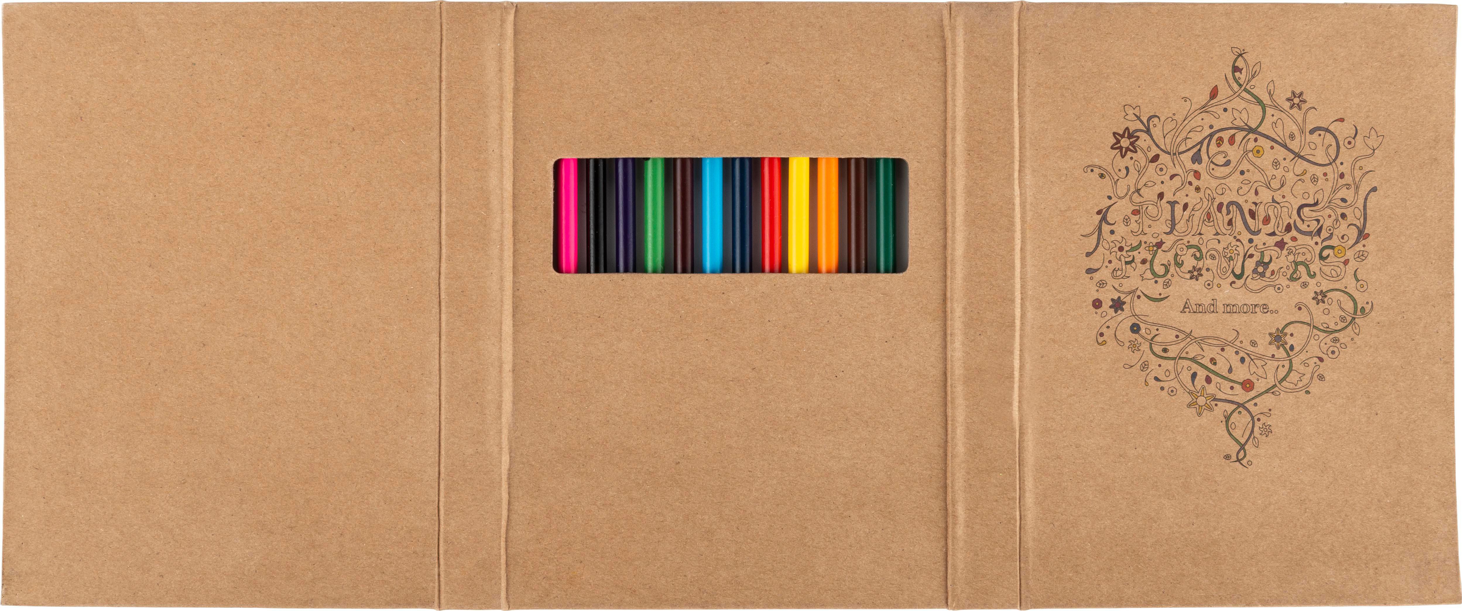 Kit de coloriage Kora | Carton | 12 pièces
