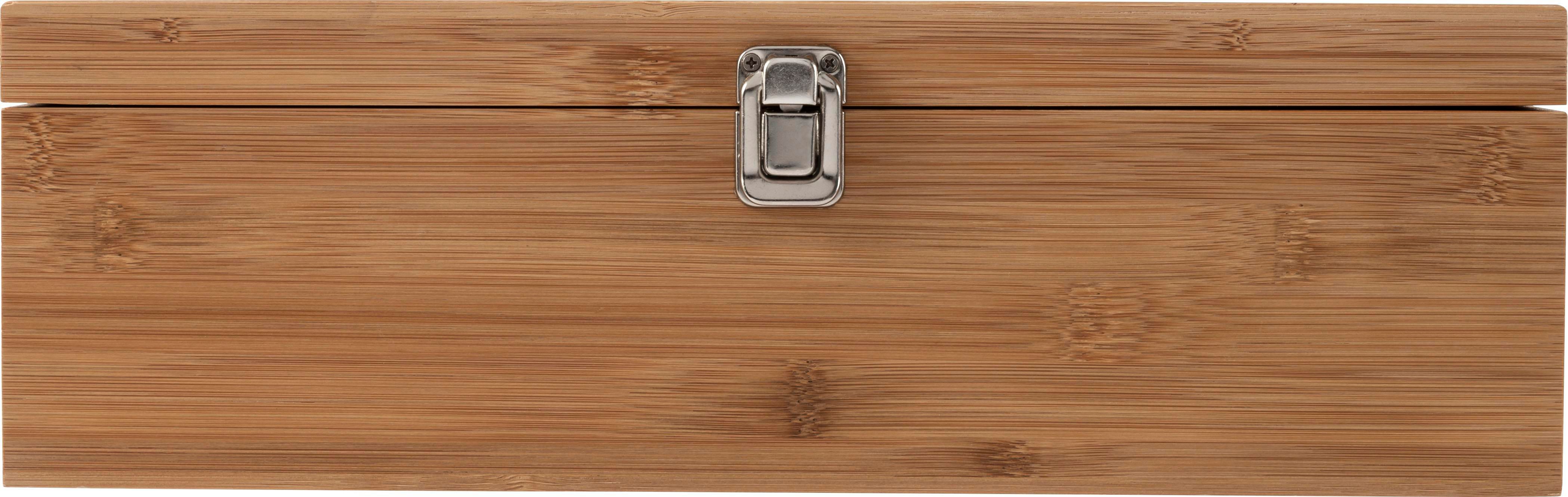 Coffret à vin Gareth | Bambou | 4 pièces