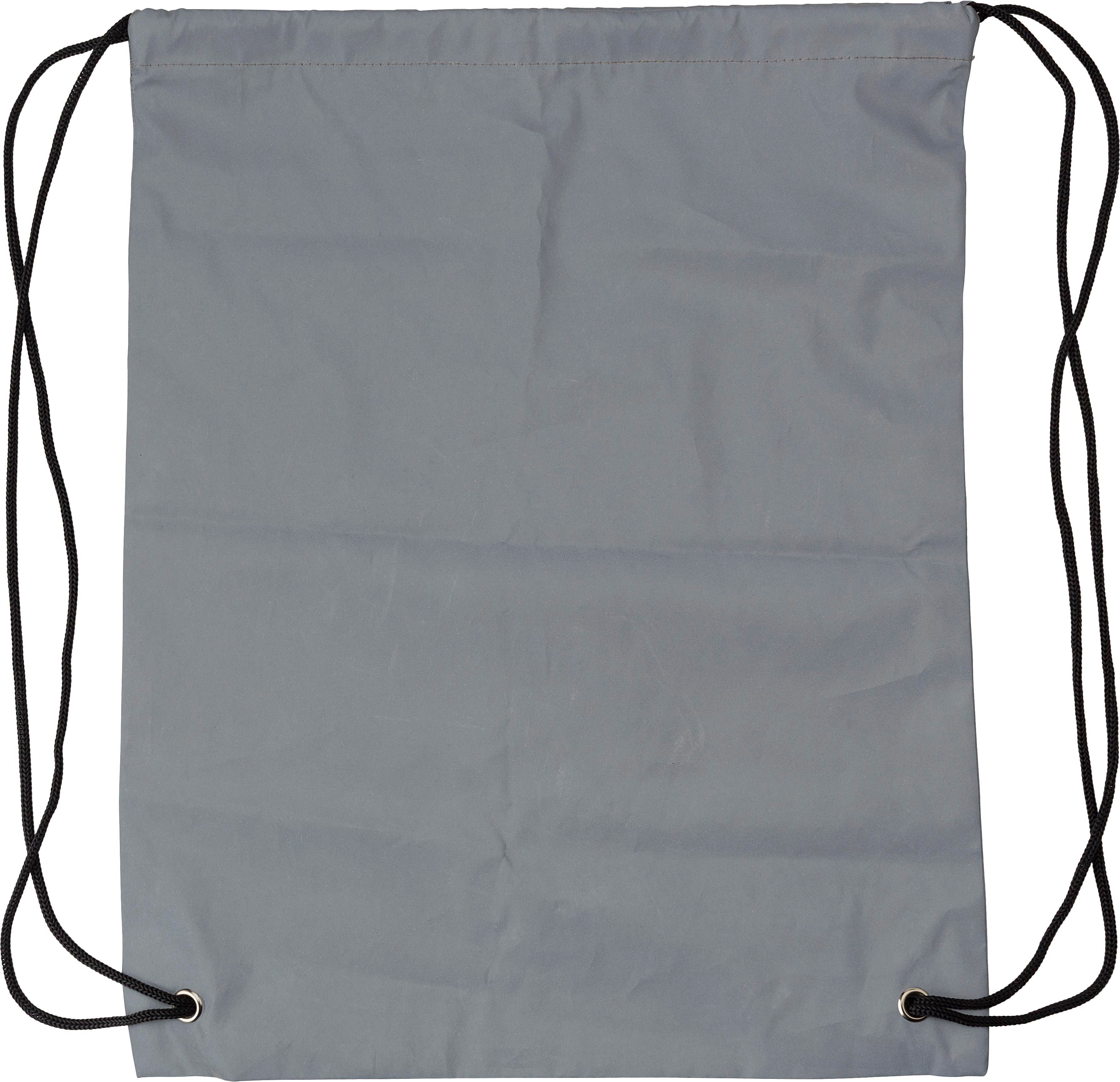 Sac à dos avec cordon Melila | Réfléchissant | 190D