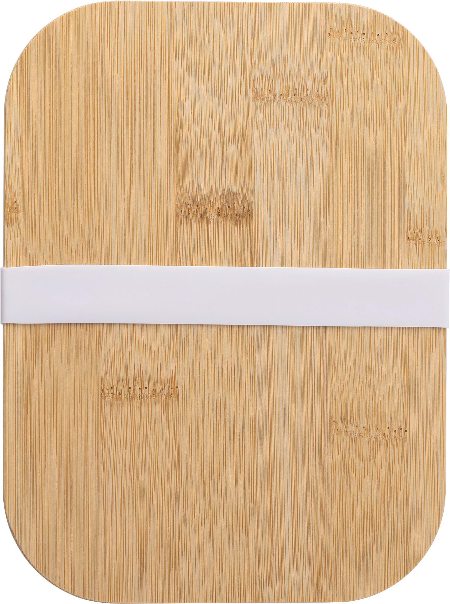 Boîte à déjeuner Nicole | Verre | Couvercle bambou | 900 ml