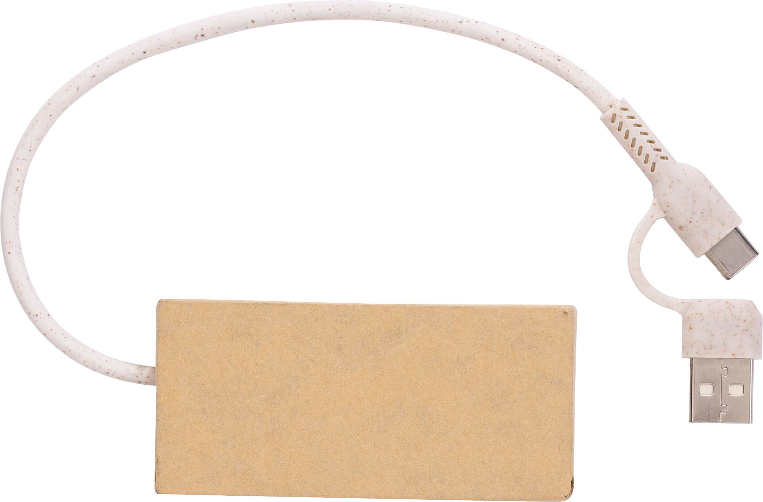 Hub USB Paulo | Recyclé | 4 ports