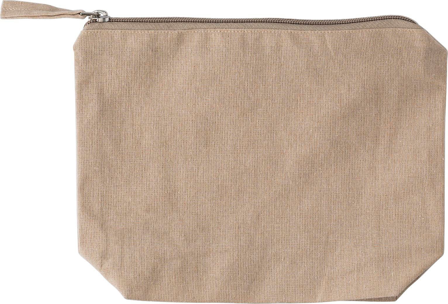 Pochette cosmétique Cressida | Coton recyclé 180 g/m²