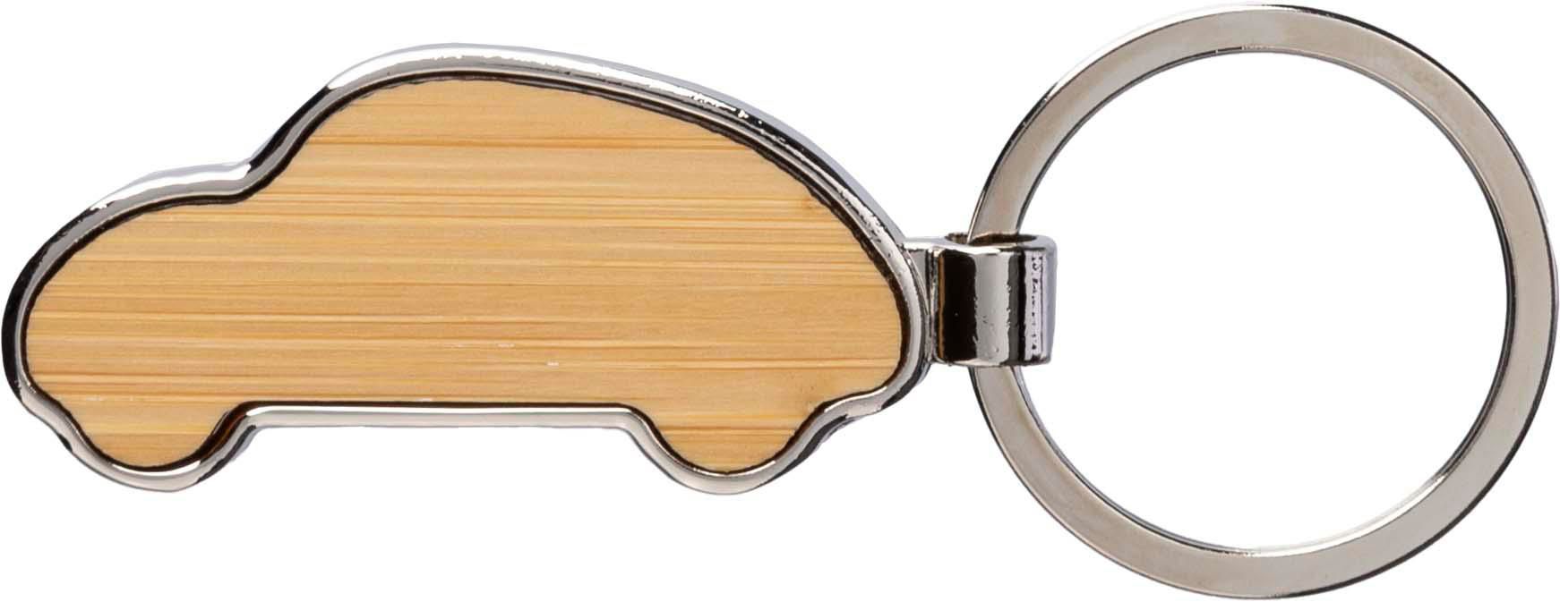 Porte-clés Angelika | Bambou | Forme de voiture