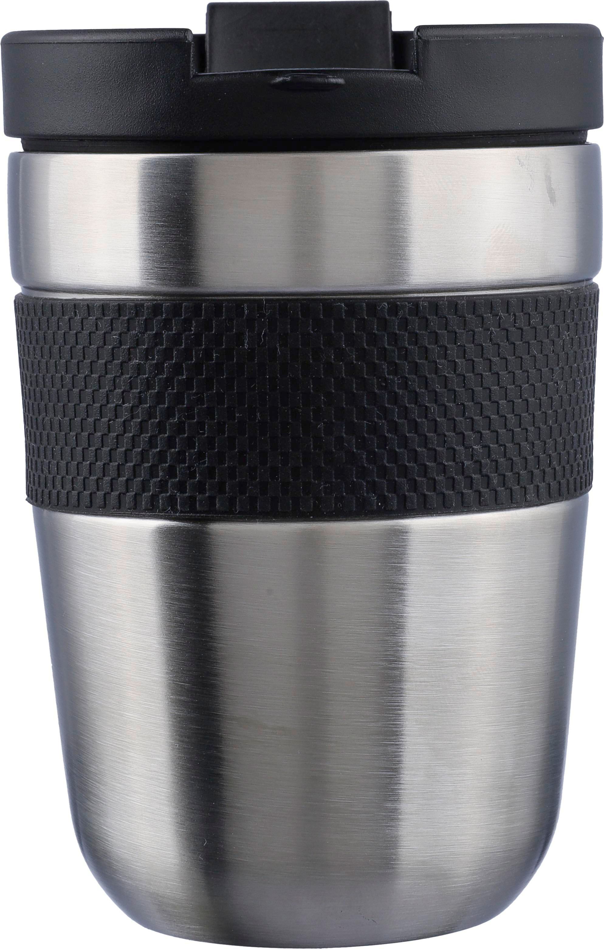 Mug isotherme Keith | Inox | 300 ml | Grip en silicone