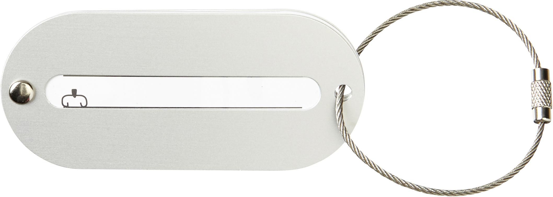 Étiquette à bagage Isa | Aluminium
