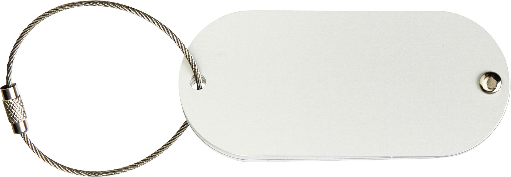 Étiquette à bagage Isa | Aluminium