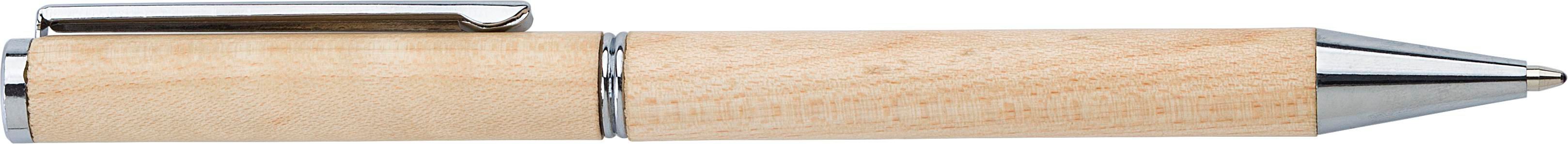 Stylo bille Lucienne | Bois d'érable | Twist