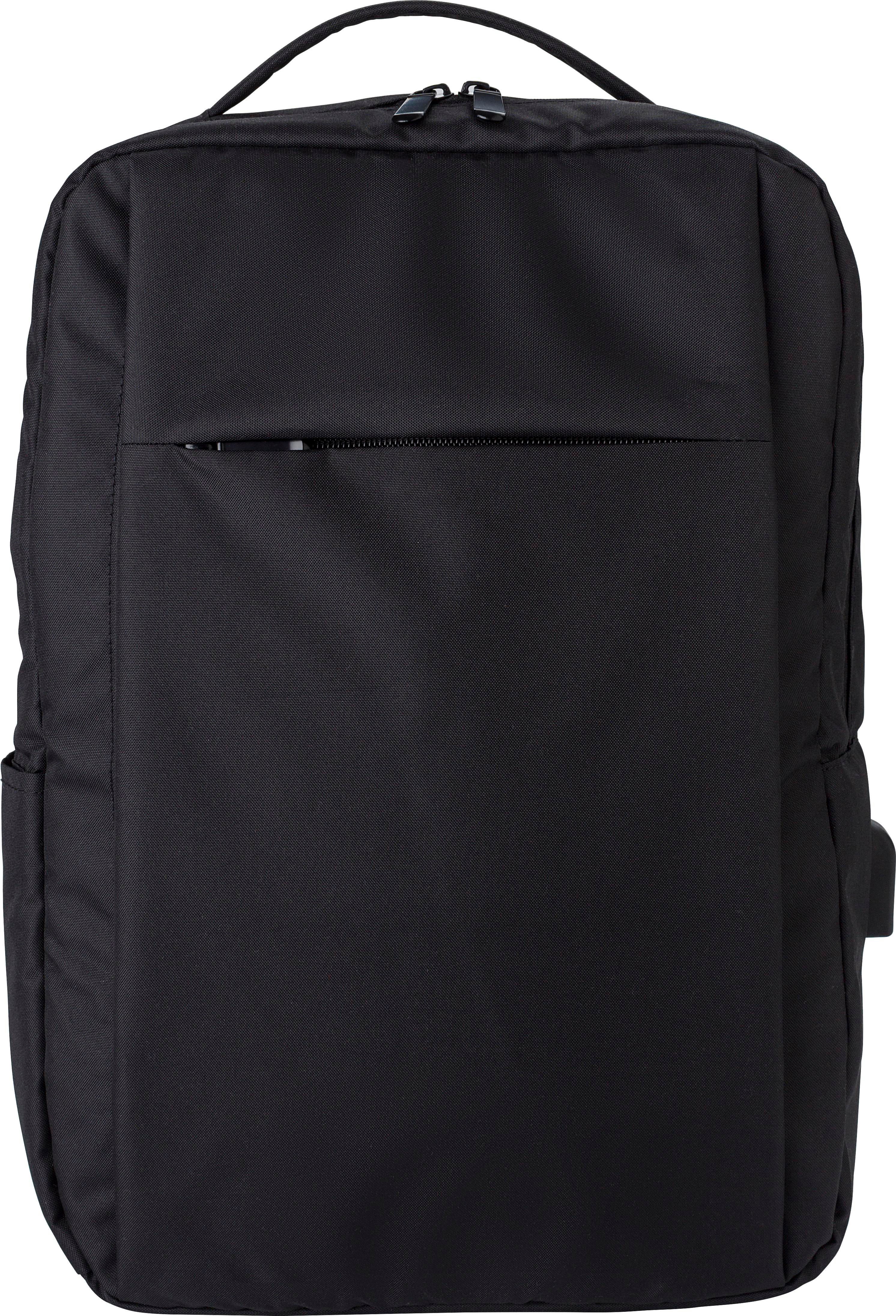 Sac à dos pour ordinateur portable Jesse | Recyclé | 16 pouces | Port USB