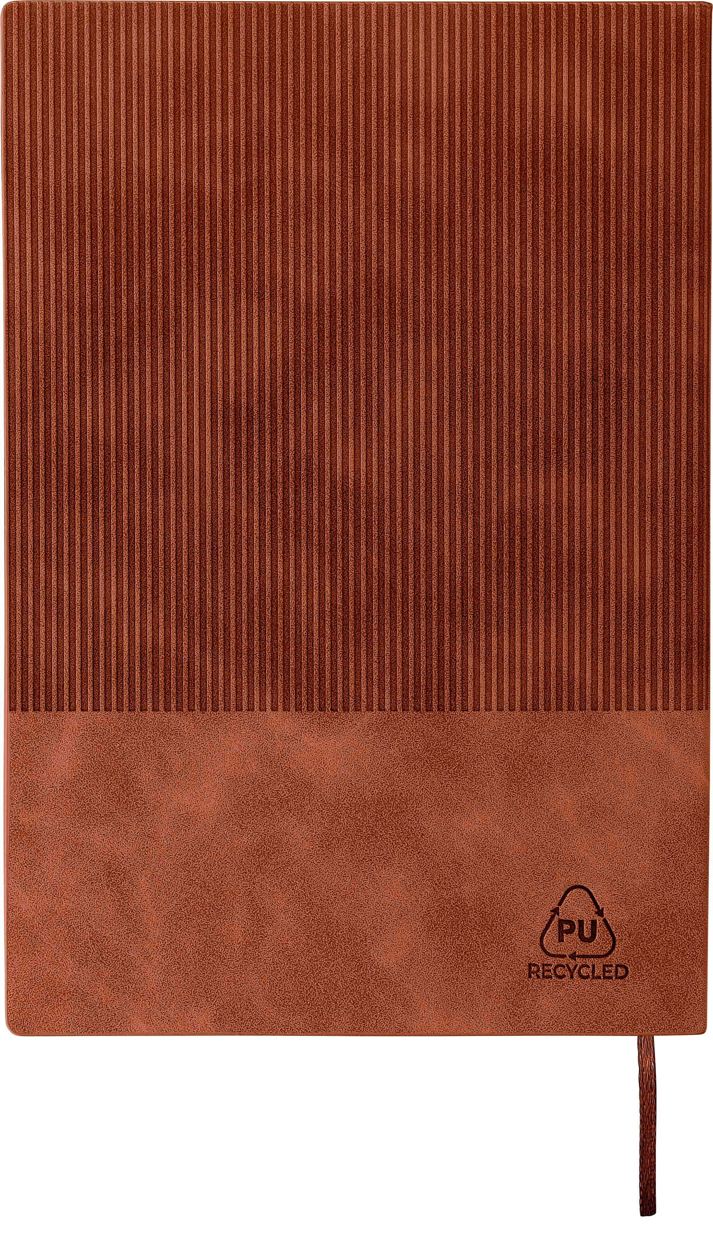 Carnet de notes Elian | Simili-cuir recyclé | A5 | Ligné