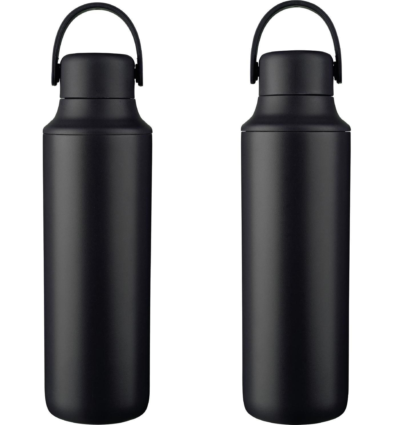 Bouteille double paroi Omari | 500 ml | Deux bouchons