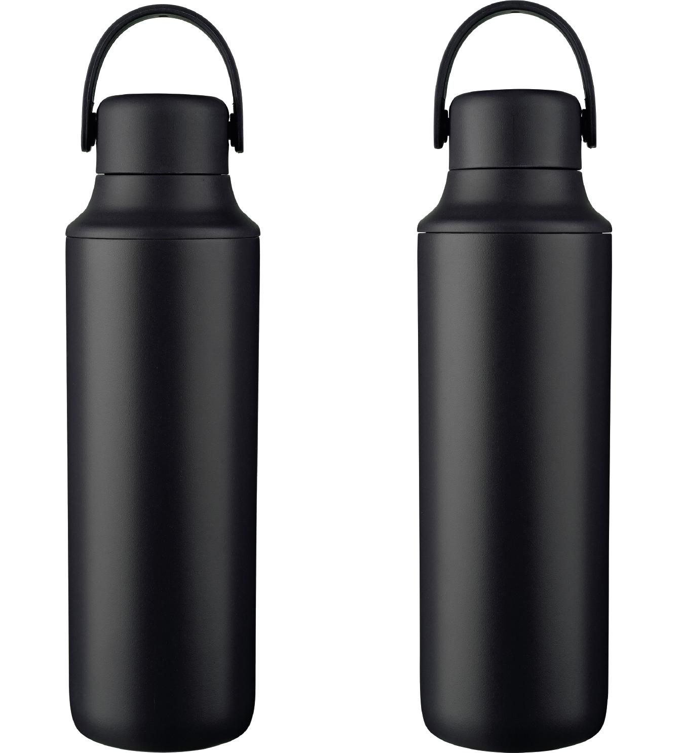 Bouteille double paroi Omari | 500 ml | Deux bouchons