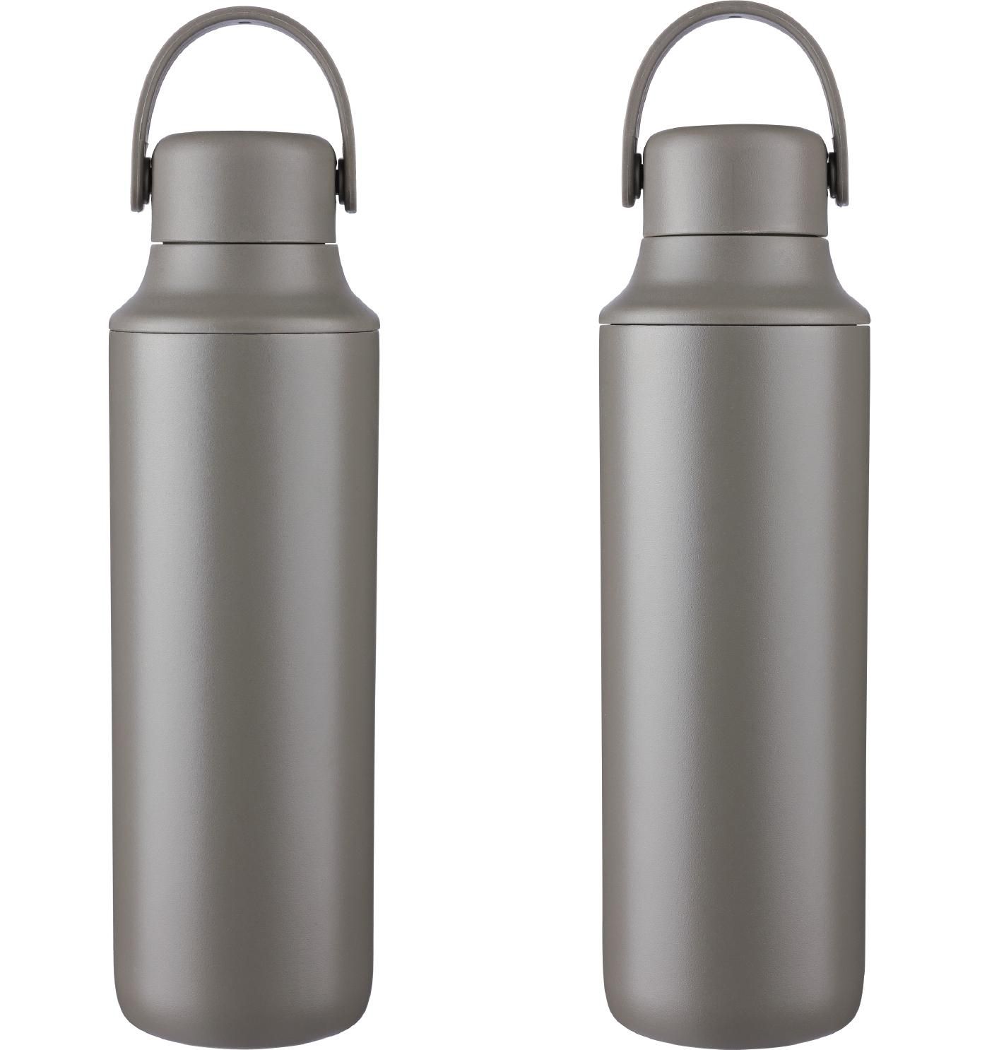 Bouteille double paroi Omari | 500 ml | Deux bouchons