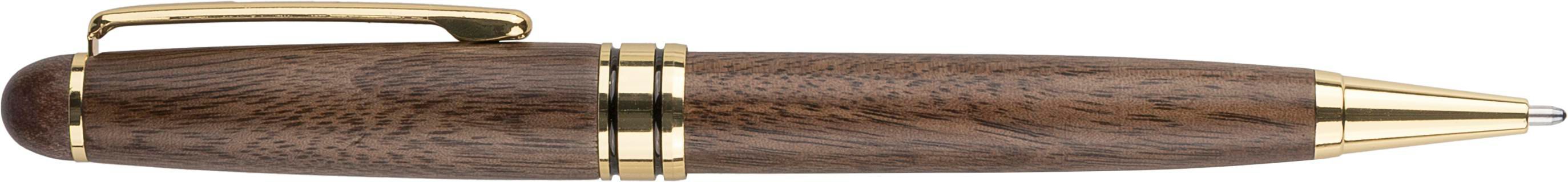 Stylo bille Noa | Bois de noyer | Rotatif