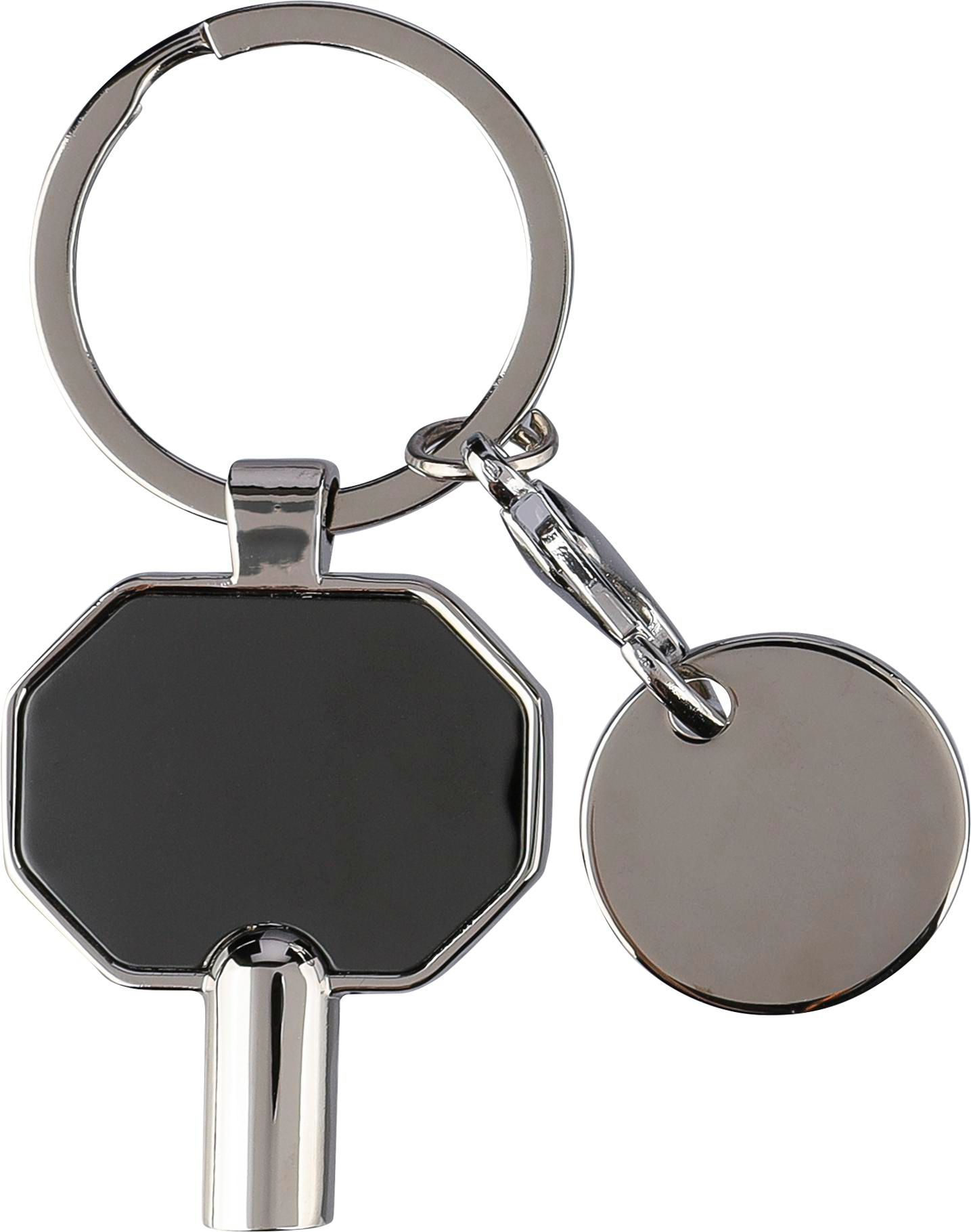 Porte-clés avec clé de purge Mara | Recyclé | Jeton de caddie