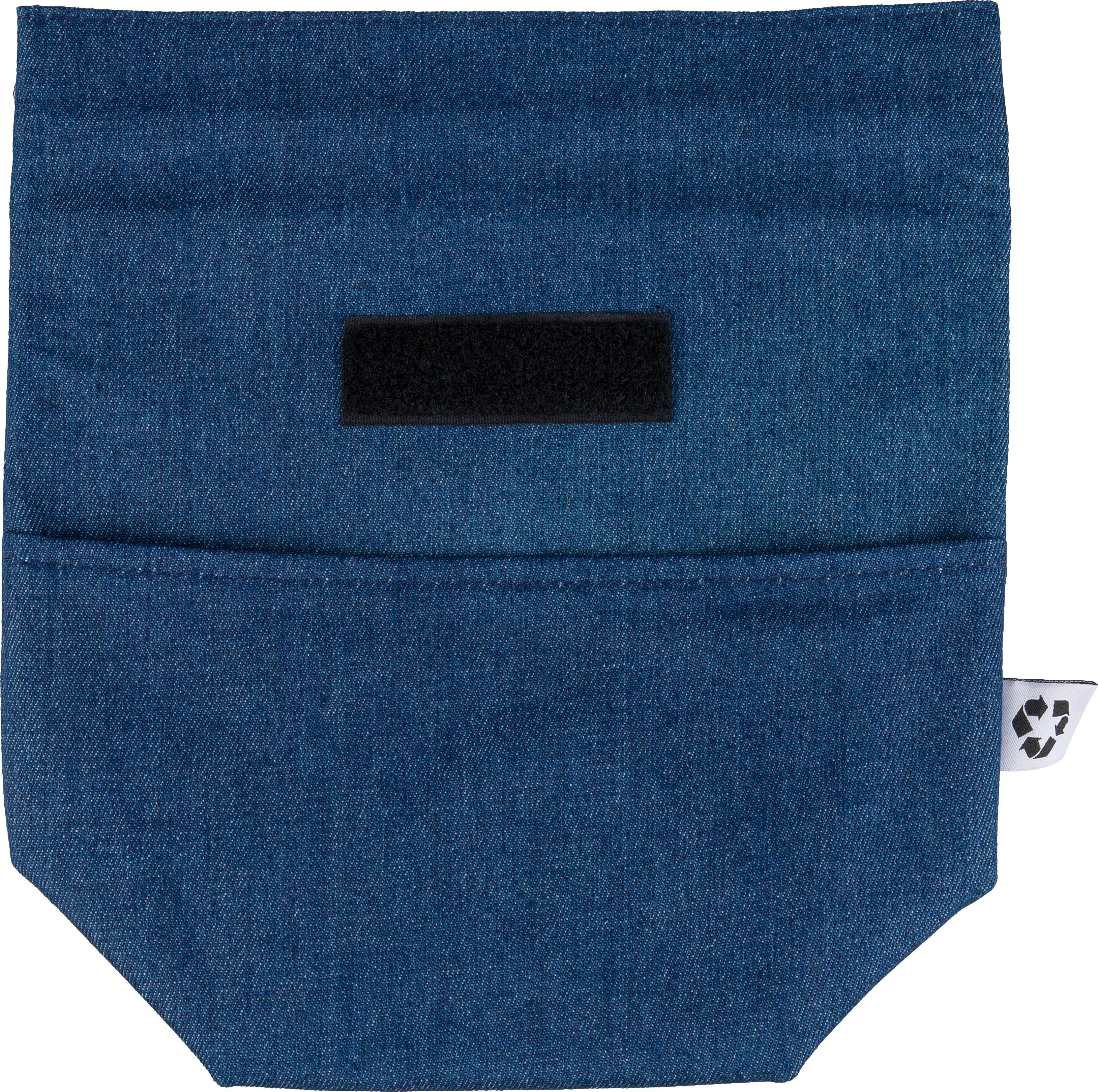 Sac isotherme Mira | Denim recyclé | Rabat roulé | 8 l