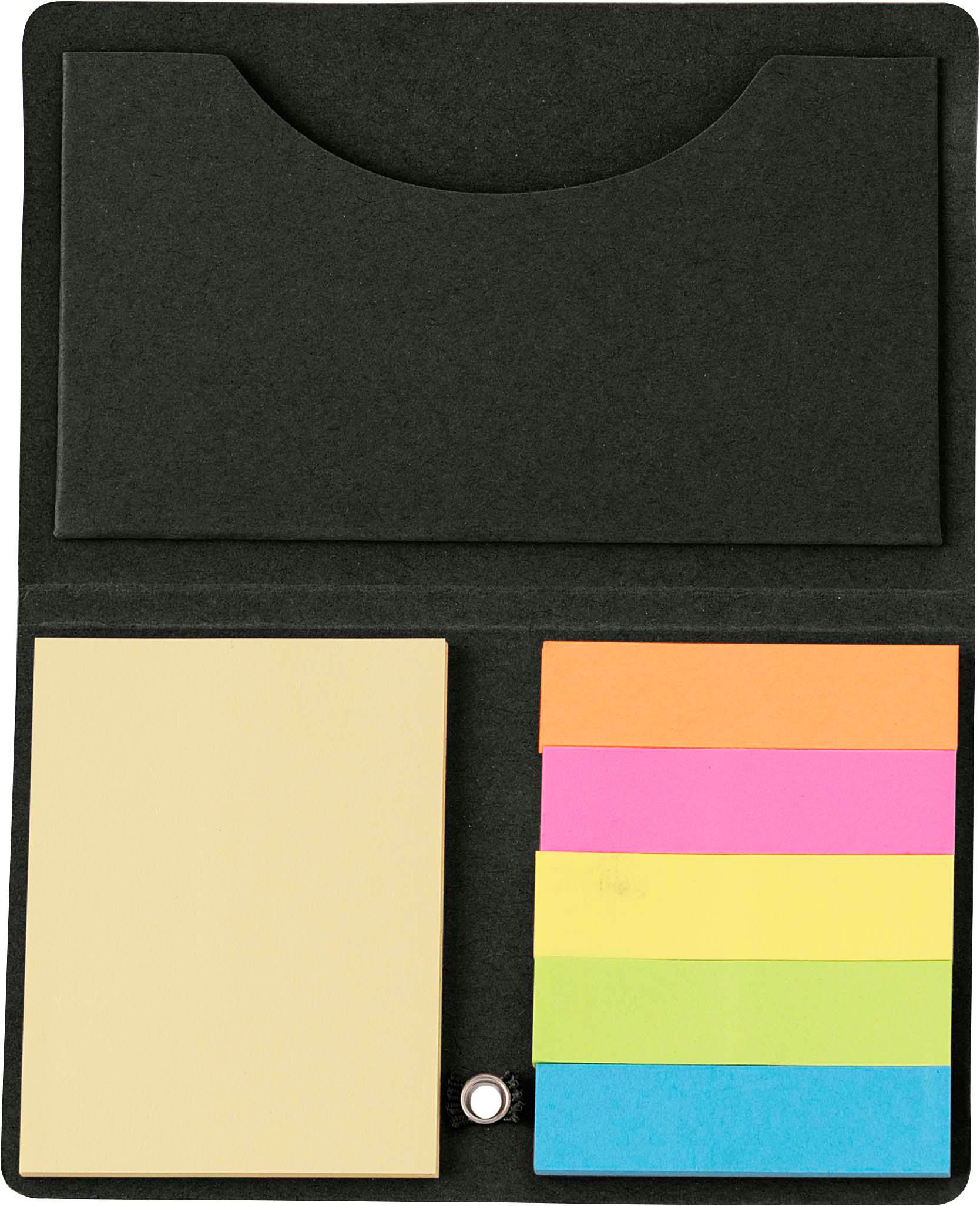 Set de notes adhésives Bjorn | Carton recyclé