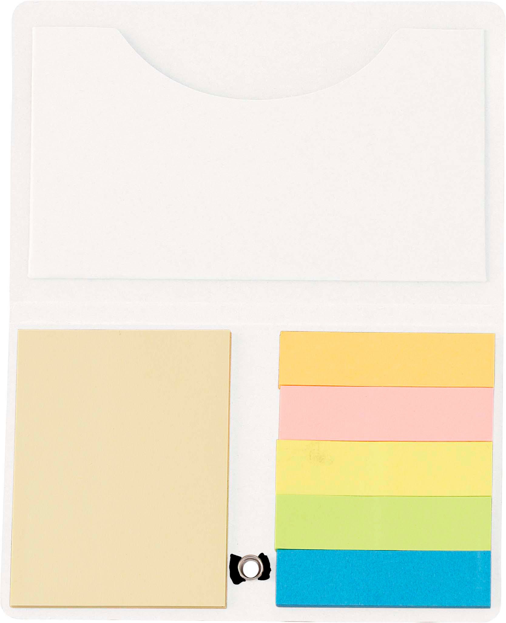 Set de notes adhésives Bjorn | Carton recyclé
