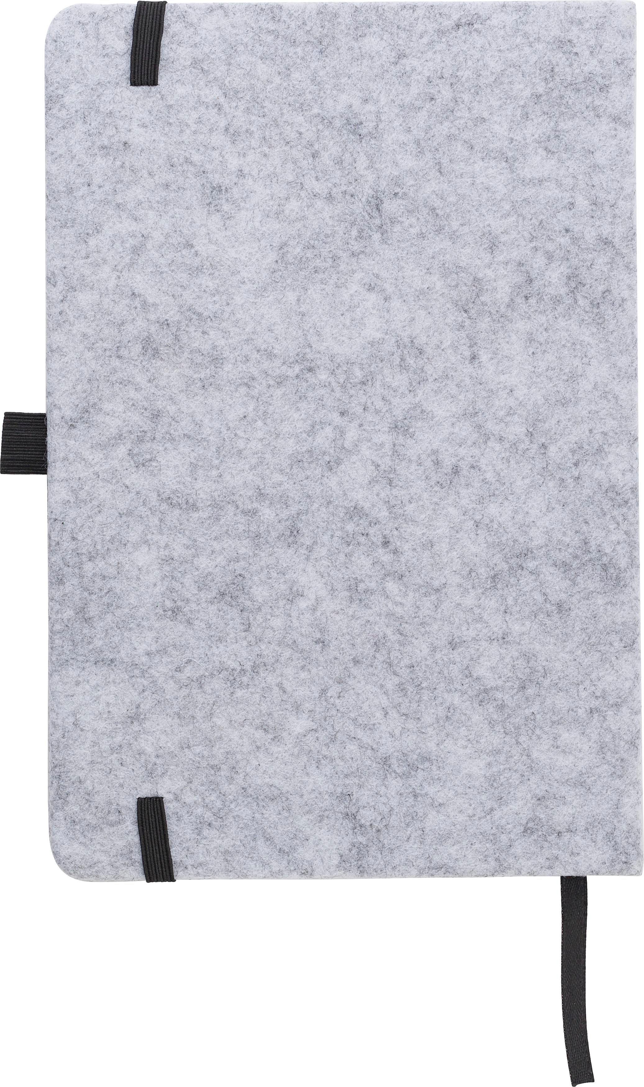 Carnet Harper | Feutre recyclé | A5 | Ligné