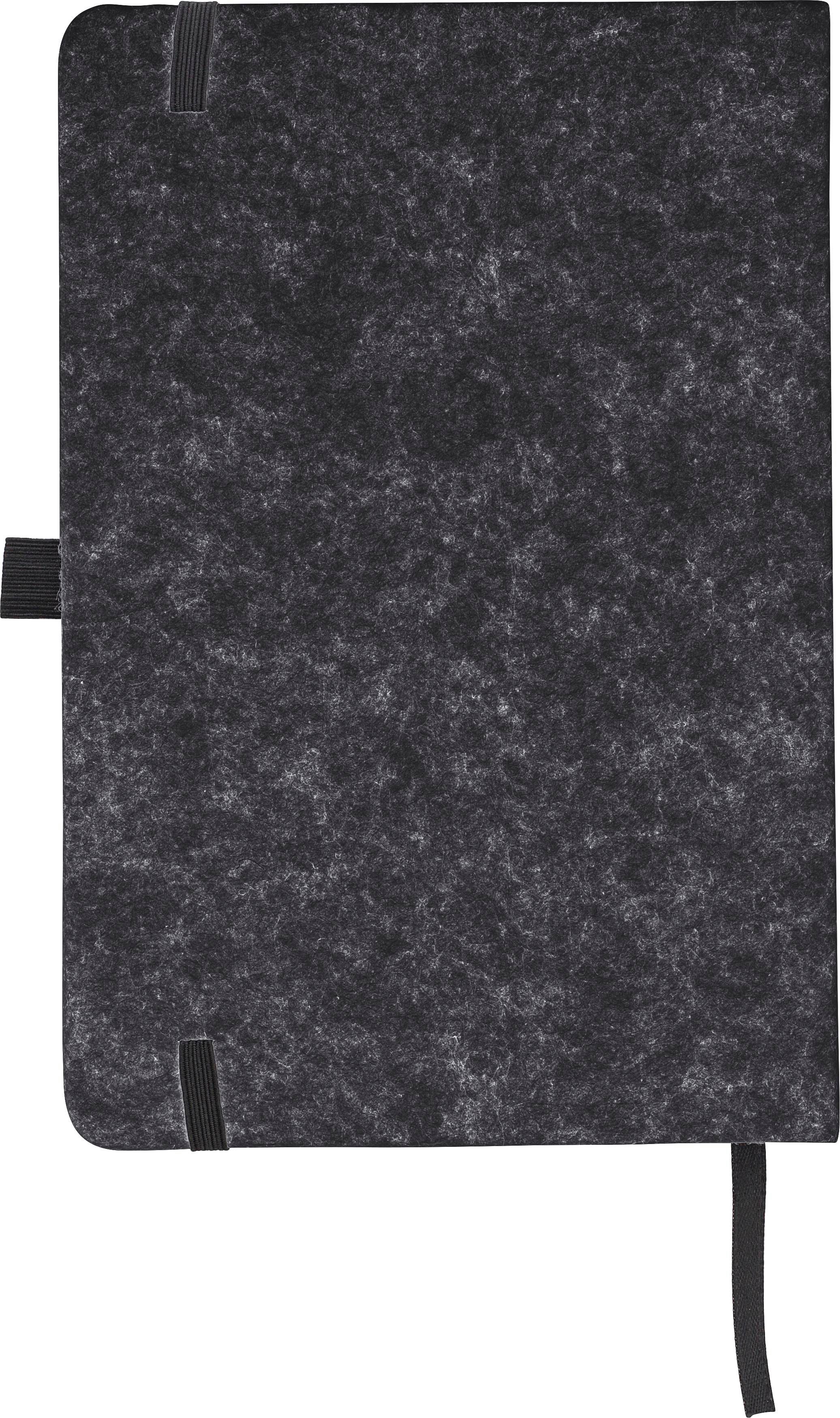 Carnet Harper | Feutre recyclé | A5 | Ligné