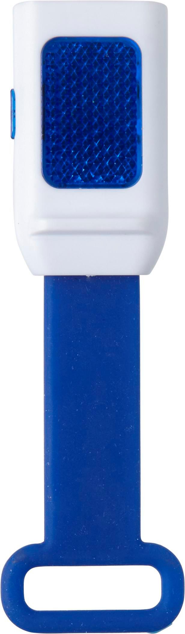 Lumière vélo Duncan | Plastique | 3+1 LED | Sangle silicone