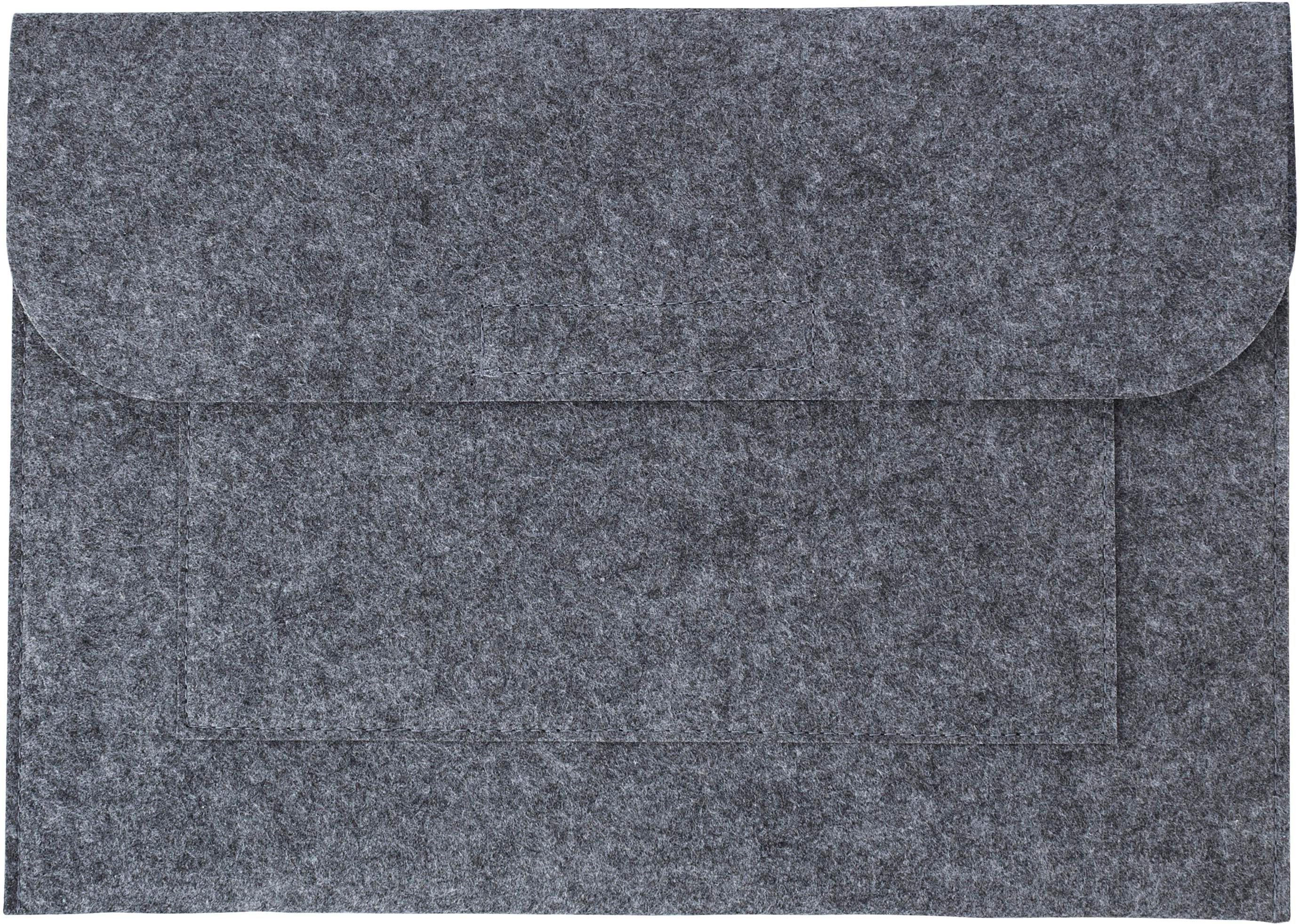 Pochette documents Riley | Feutre recyclé | Fermeture velcro