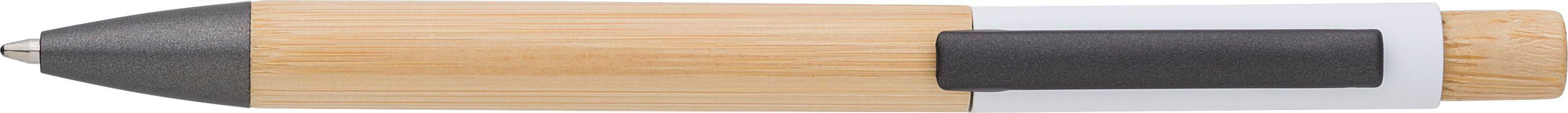 Stylo bille Anke | Bambou | Aluminium
