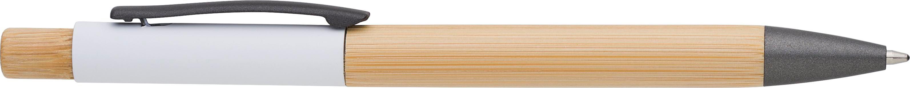 Stylo bille Anke | Bambou | Aluminium