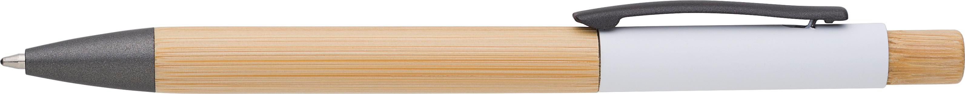 Stylo bille Anke | Bambou | Aluminium