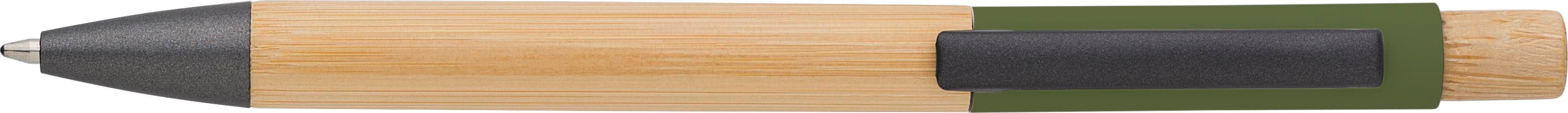 Stylo bille Anke | Bambou | Aluminium