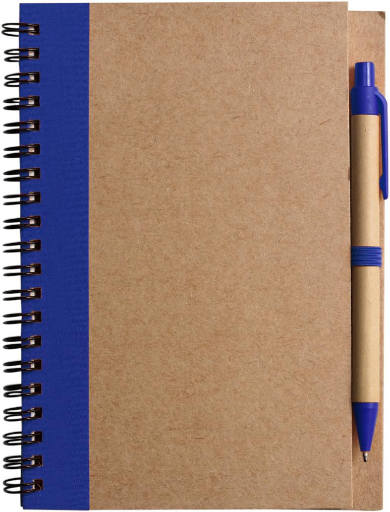 Carnet Stella | Carton recyclé | Ligné | Avec stylo bille