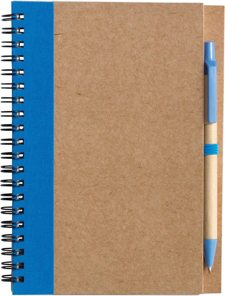 Carnet Stella | Carton recyclé | Ligné | Avec stylo bille