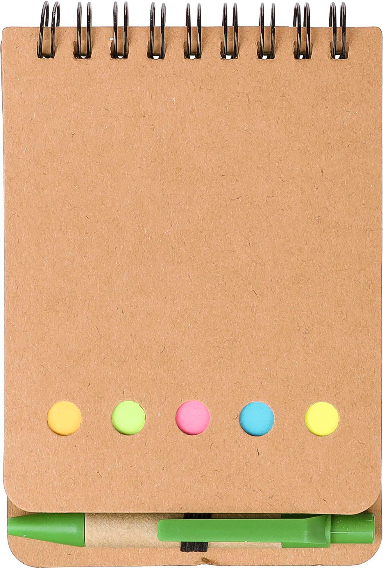 Pochette de notes adhésives Rodrigo | Carton recyclé