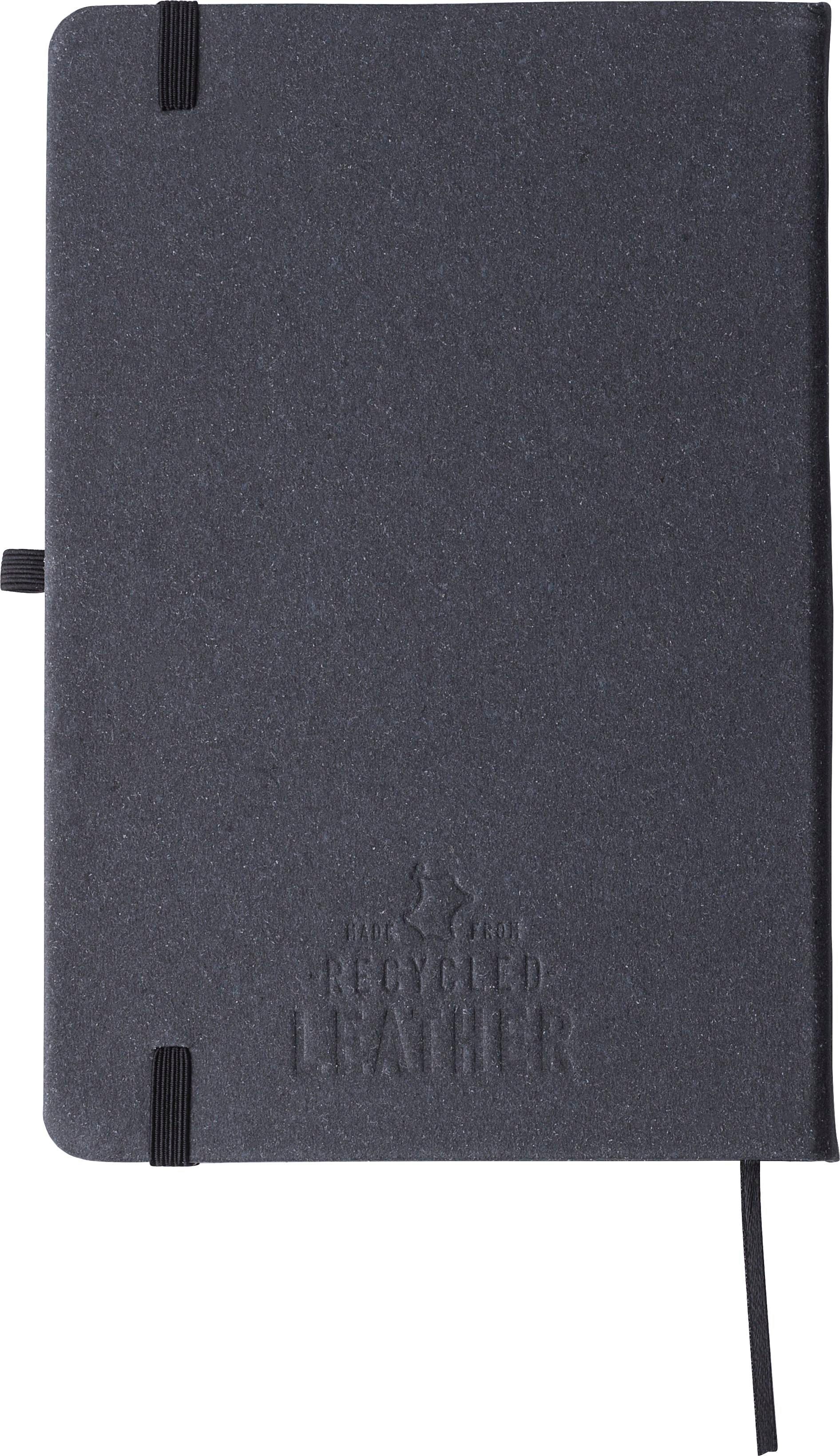 Carnet Gianna | Cuir recyclé | A5 | Ligné