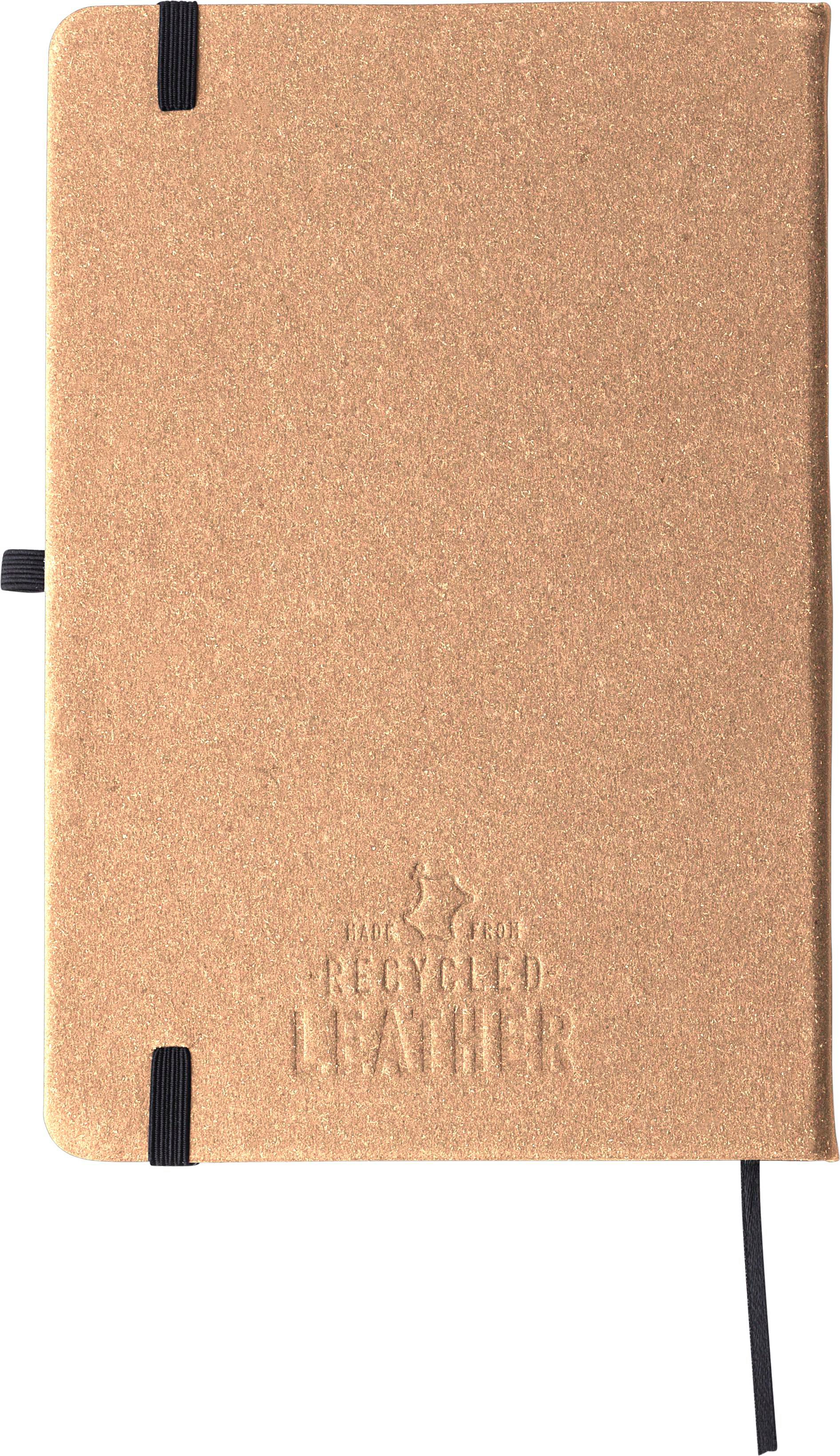 Carnet Gianna | Cuir recyclé | A5 | Ligné