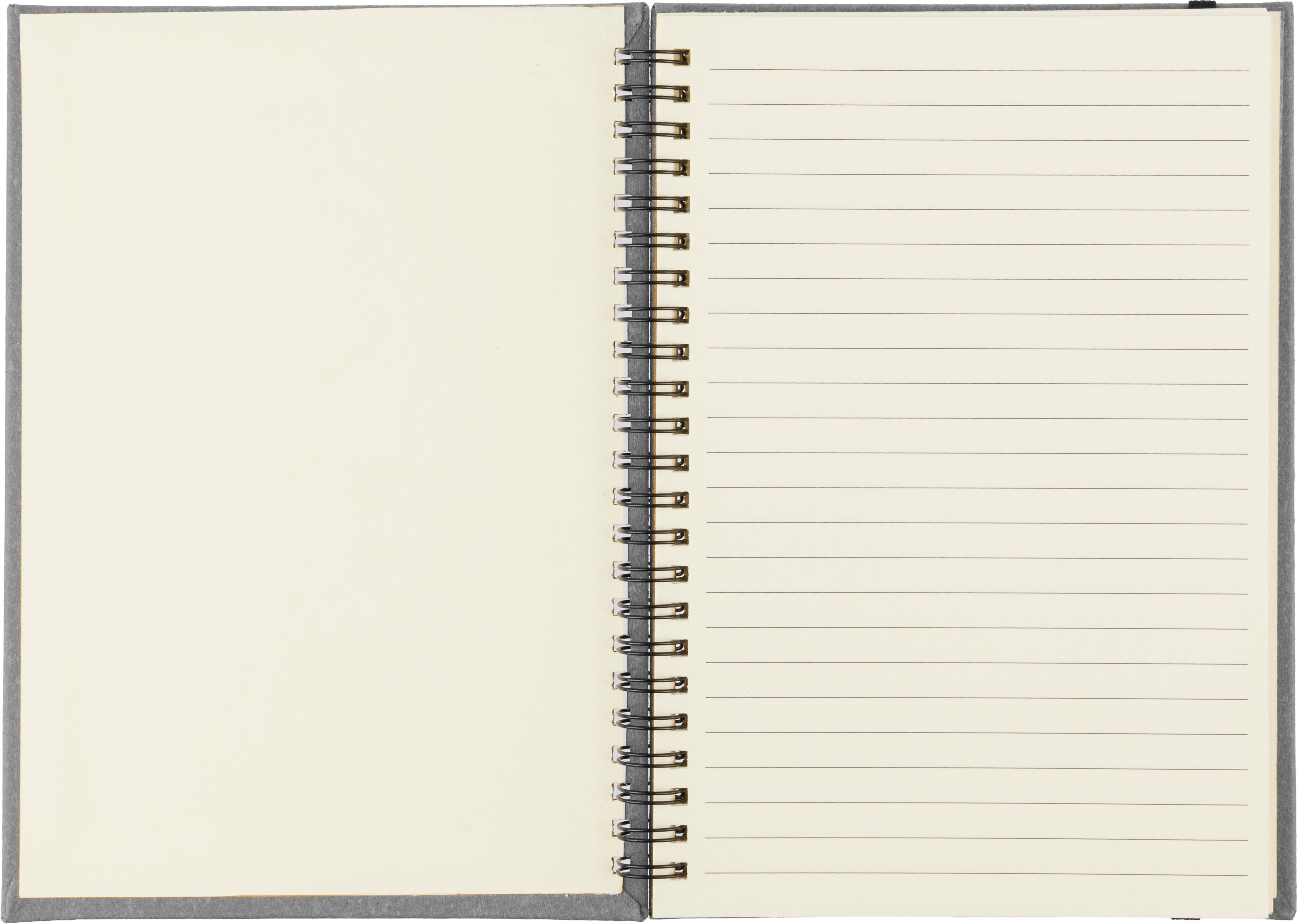 Carnet Egon | Cuir recyclé | A5 | Ligné