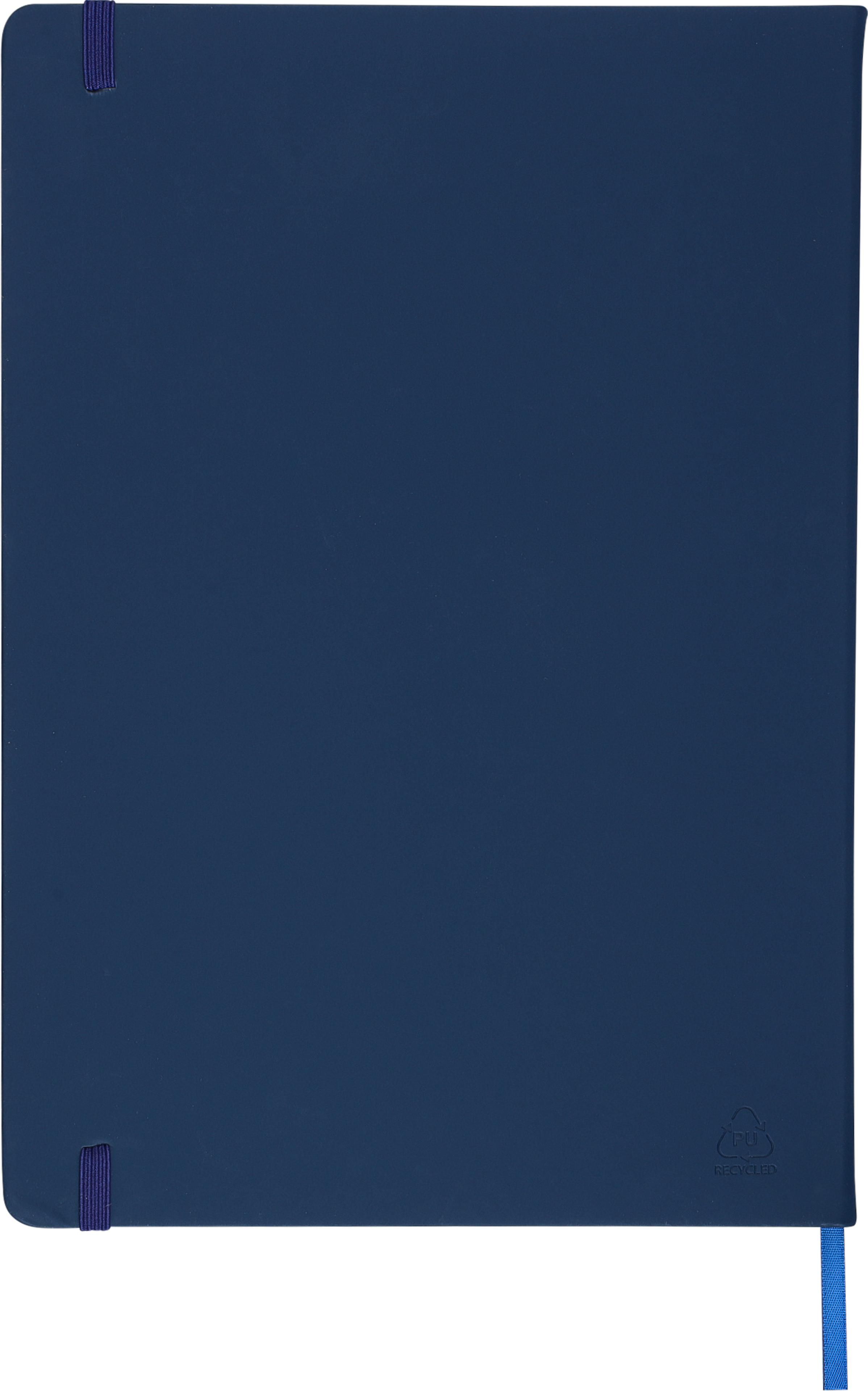 Carnet Azure | PU recyclé | A4 | Ligné
