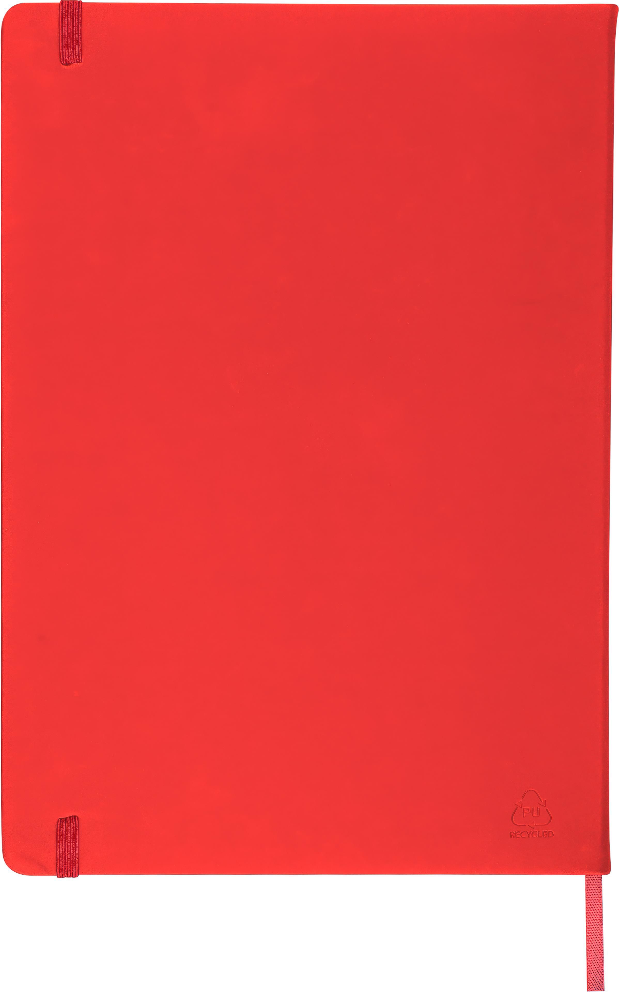 Carnet Azure | PU recyclé | A4 | Ligné