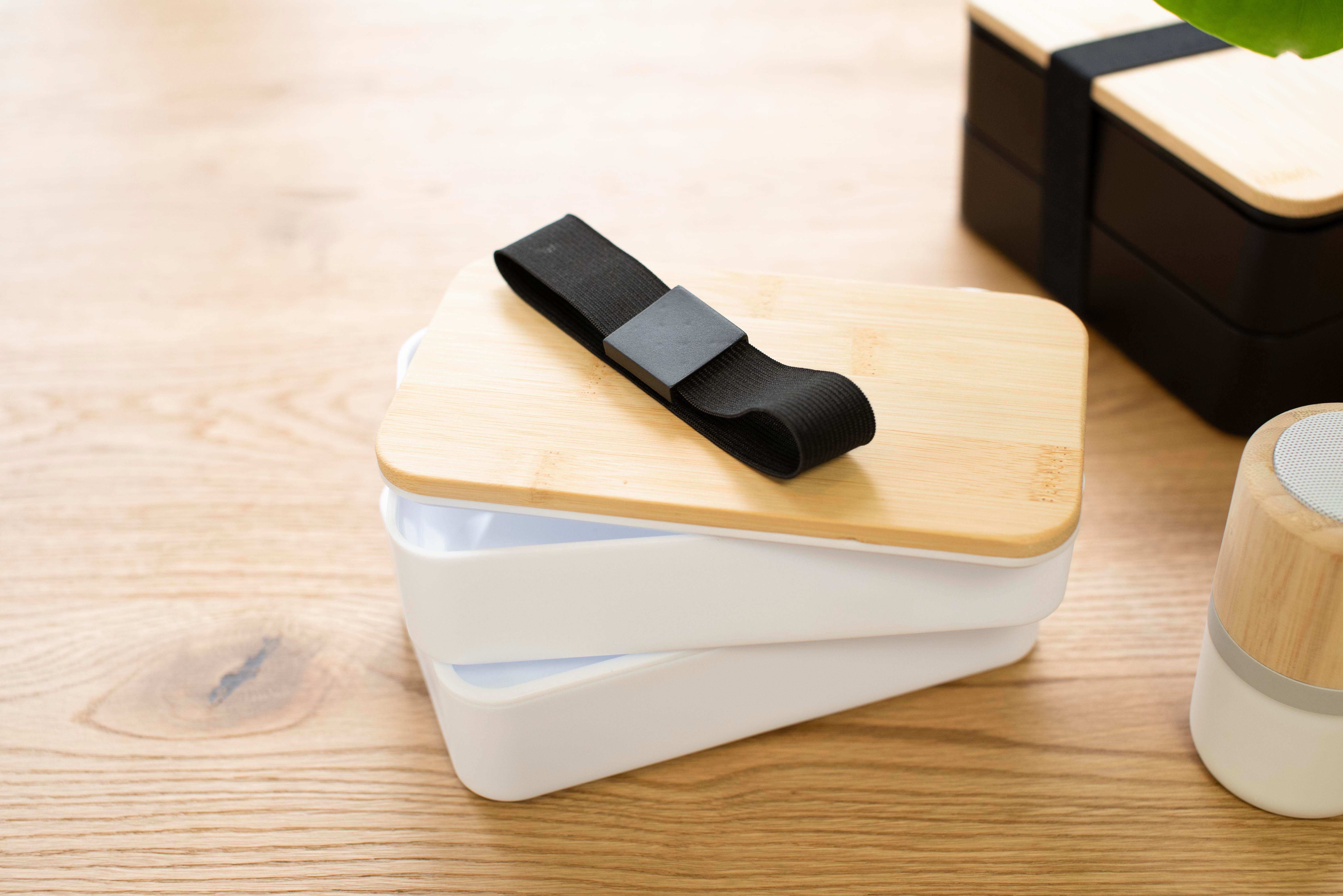 Lunch box double compartiment en PP Maxton