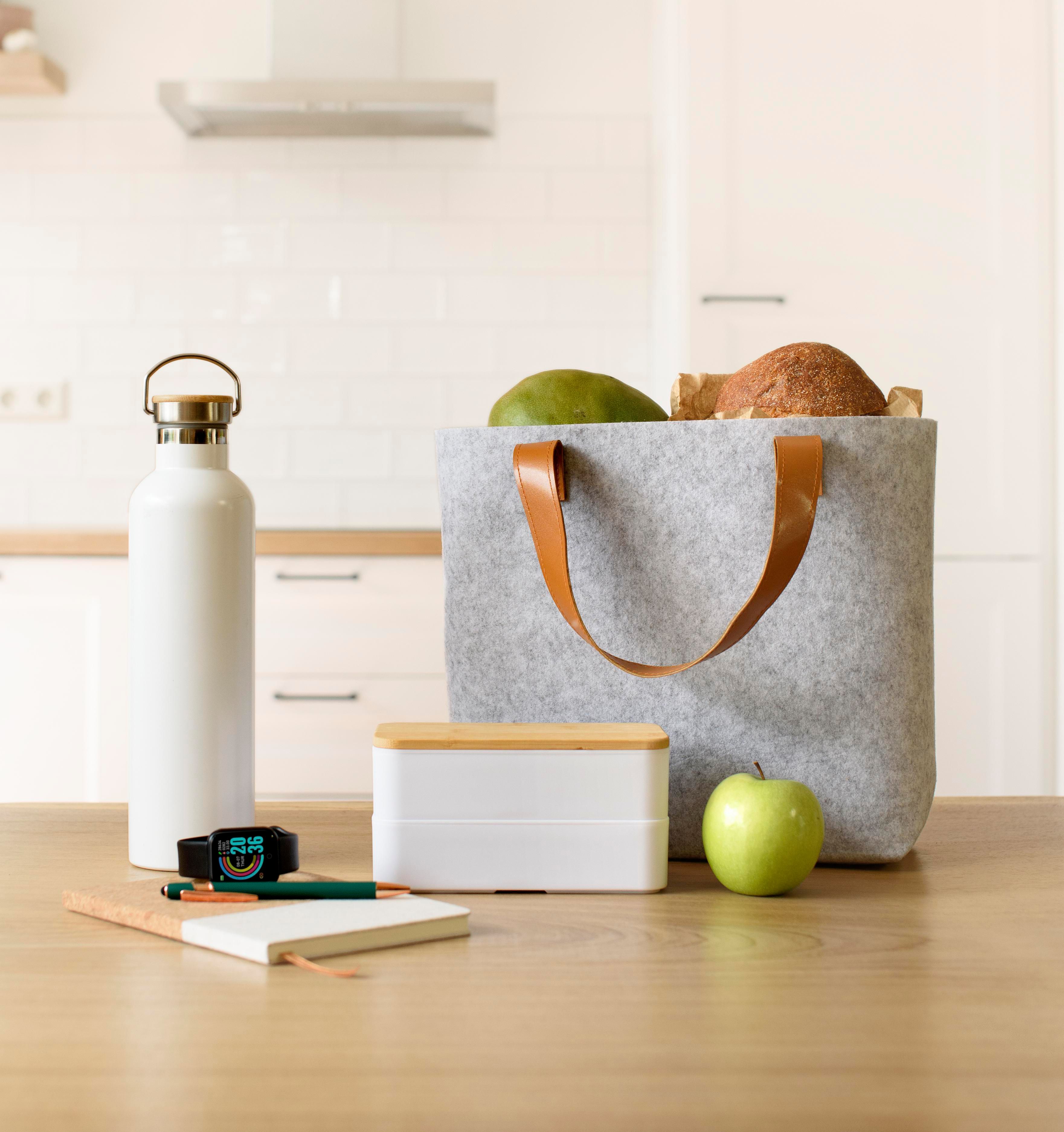 Lunch box double compartiment en PP Maxton