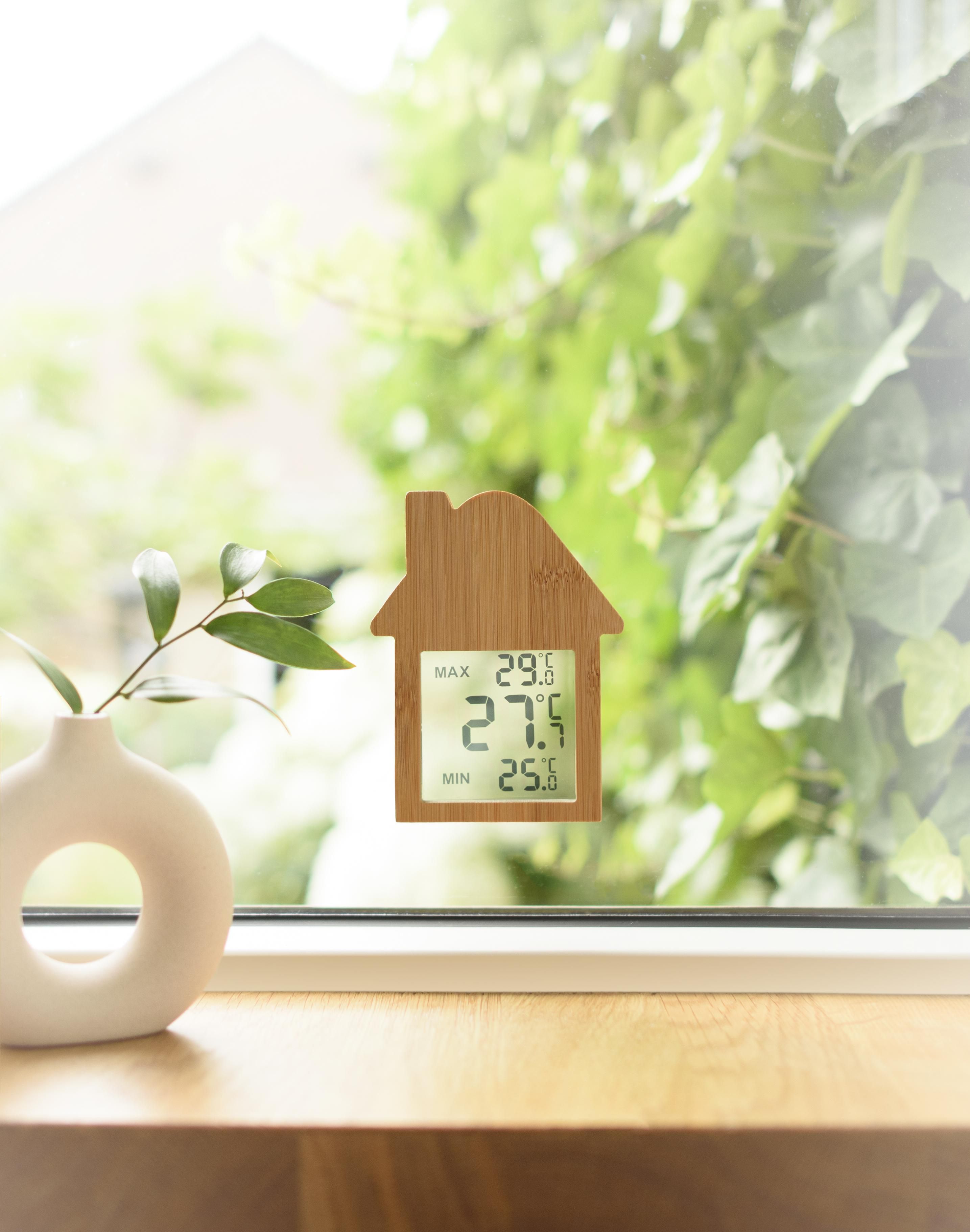 Station météo en bambou Lane