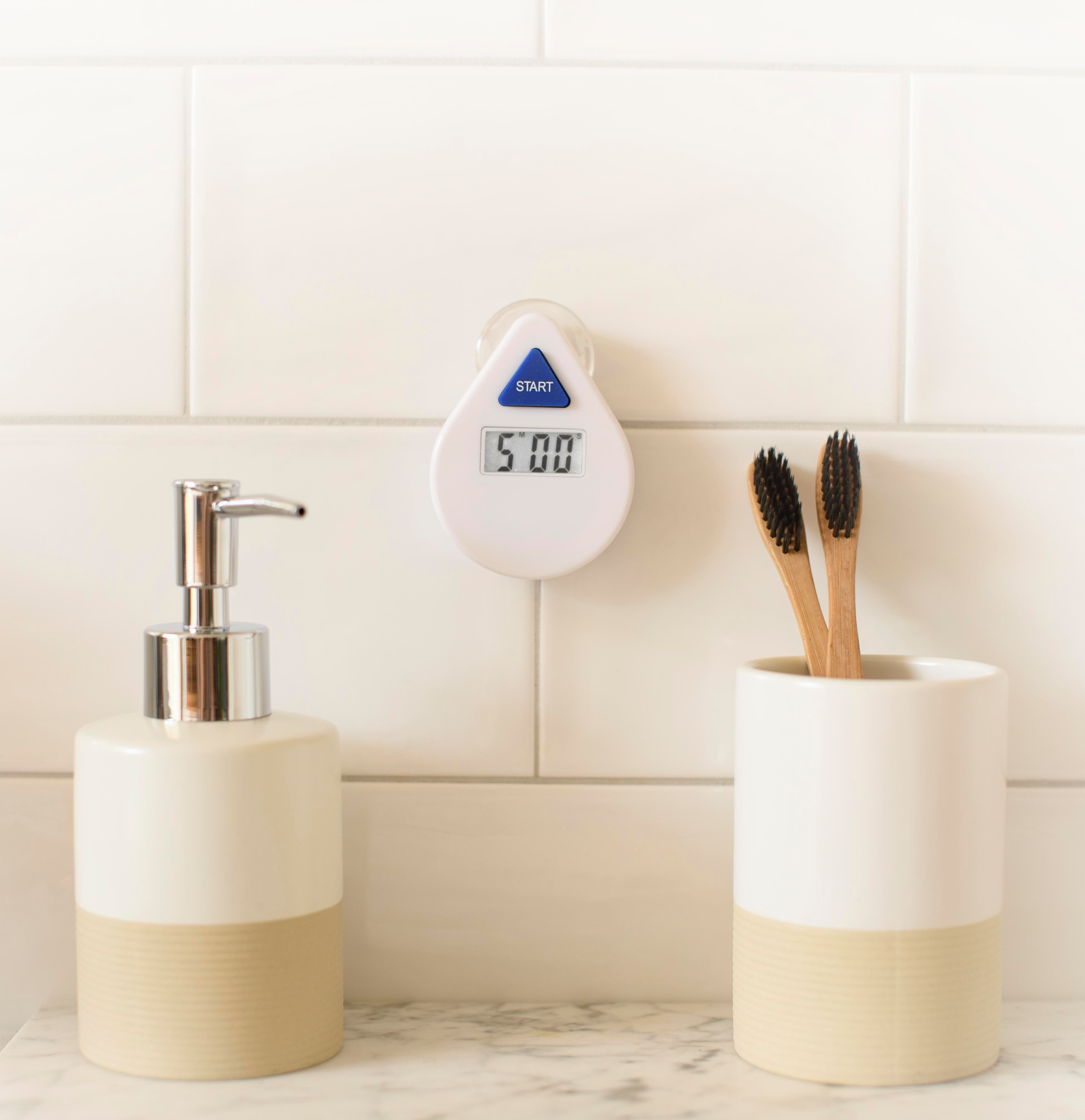 Minuteur digital de douche en ABS Kendrick