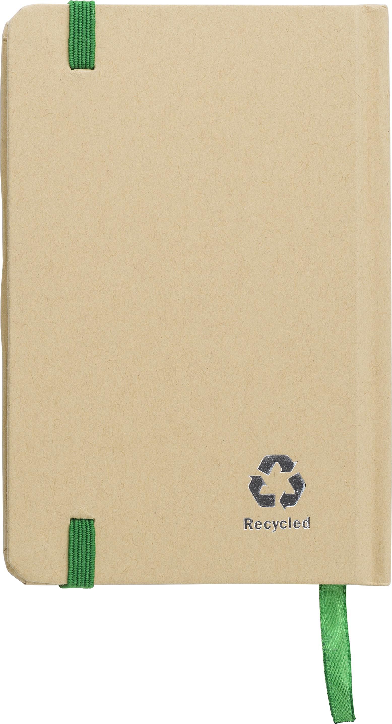 Carnet A6 en matériau recyclé John