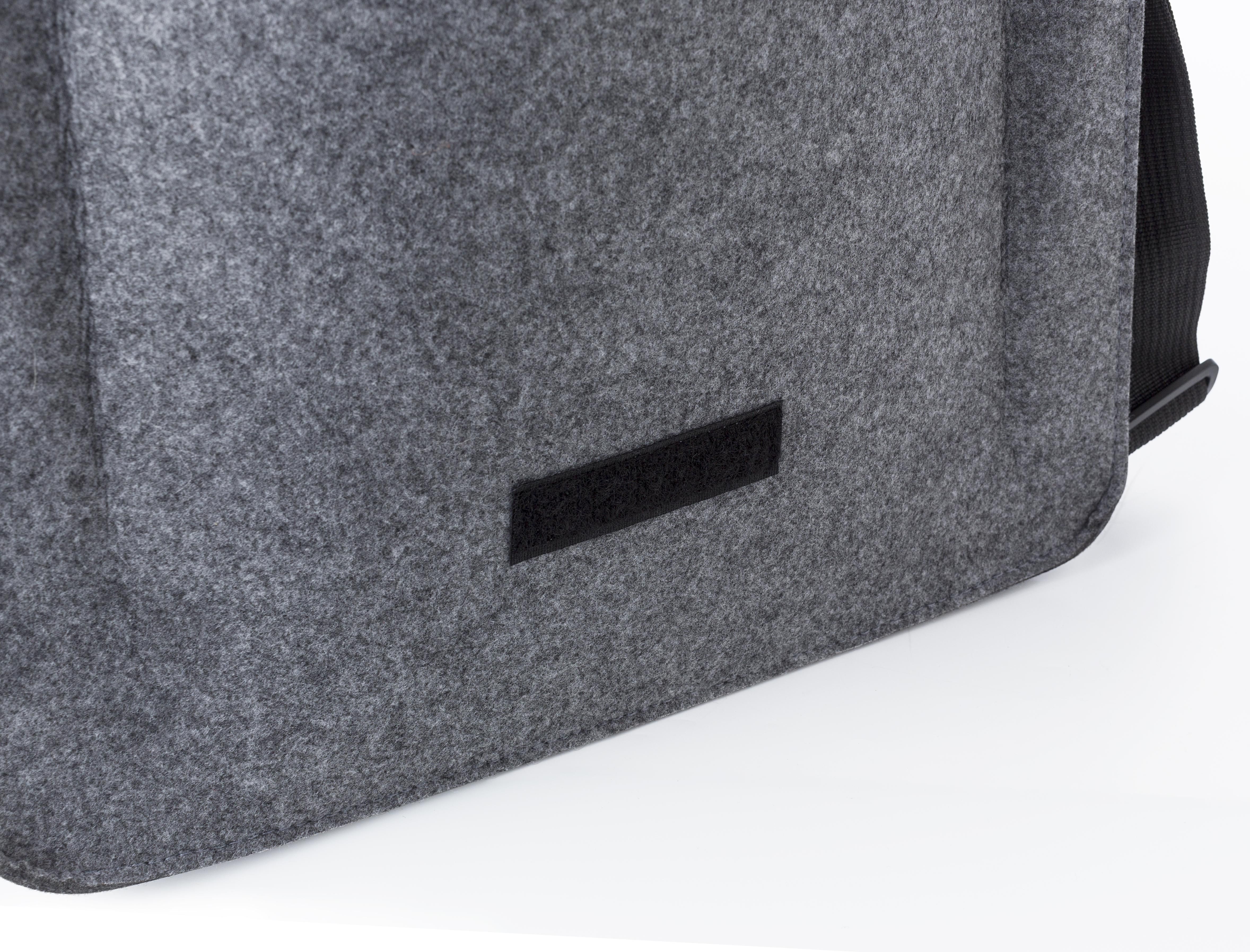 Sac postier porte-ordinateur en feutre rPET Layla