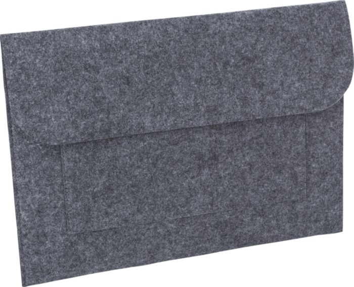 Busta portadocumenti Riley | Feltro riciclato | Chiusura velcro