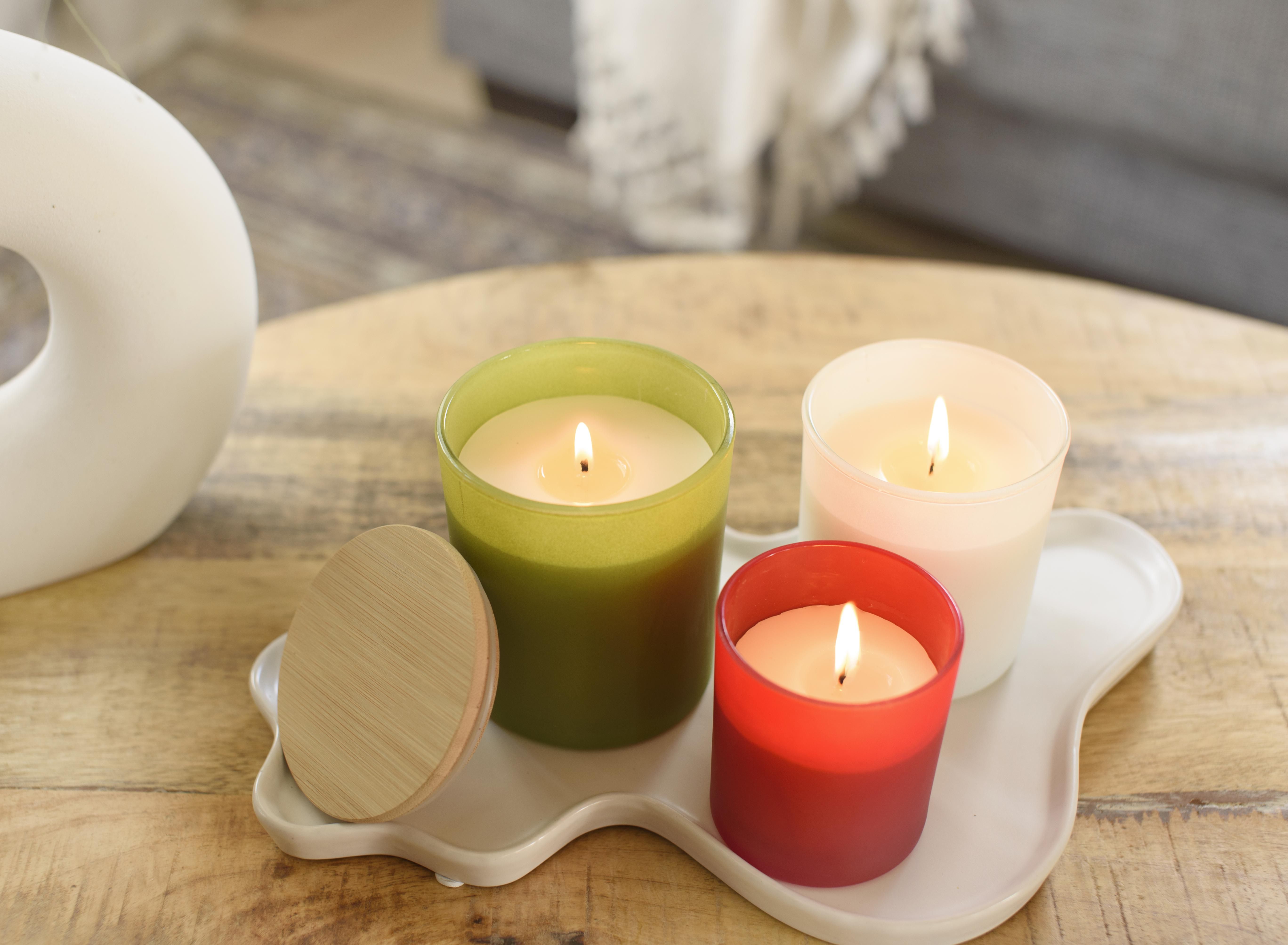 Bougie dans un contenant en verre Matthew