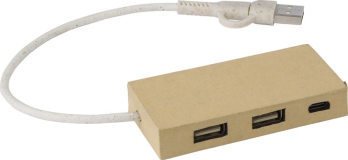 Hub USB Paulo | Riciclato | 4 porte