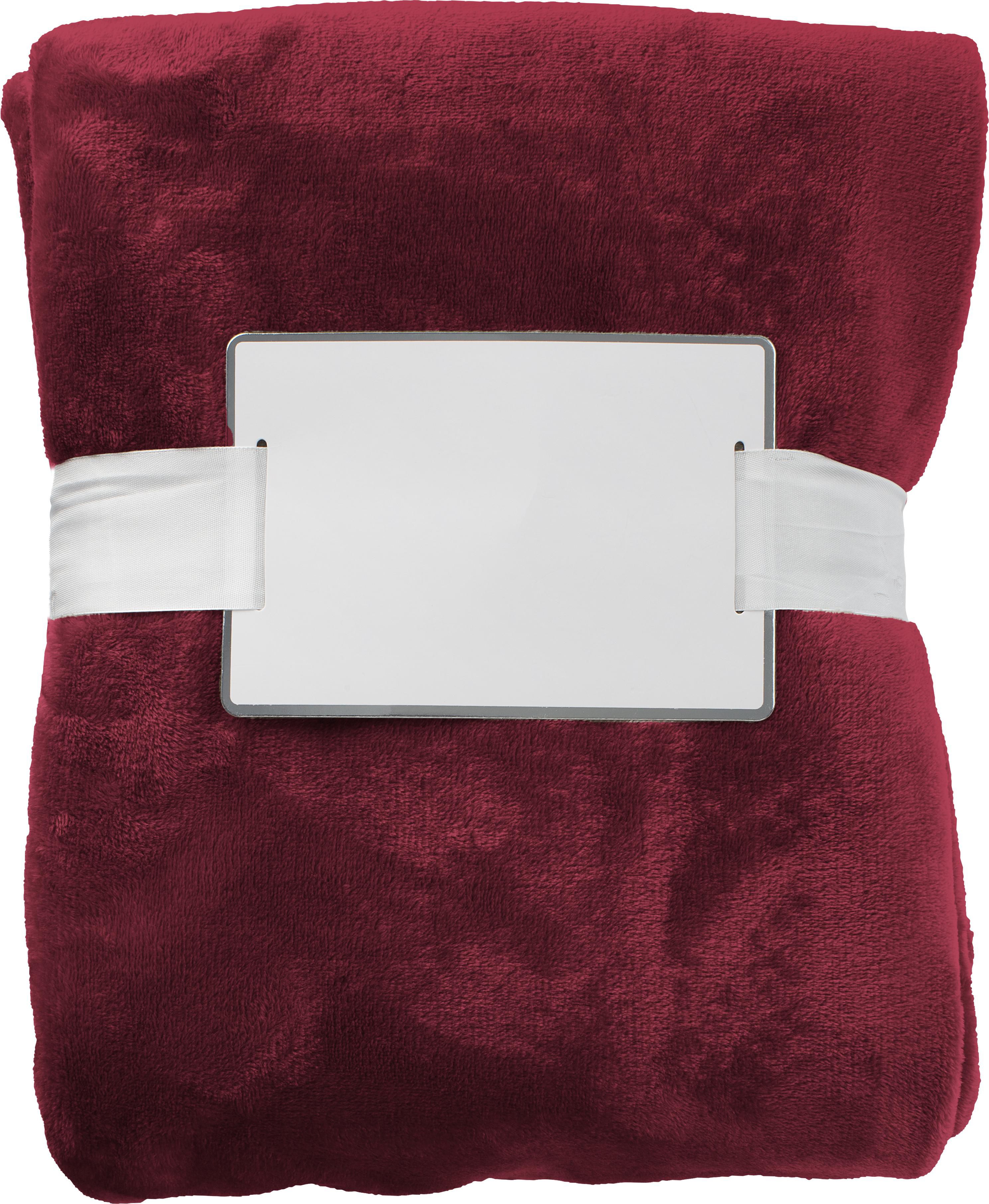 Plaid polaire flanelle en polyester Sean