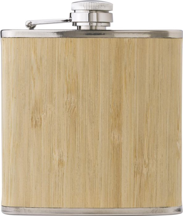 Fiaschetta in acciaio inox e bambù Hayden