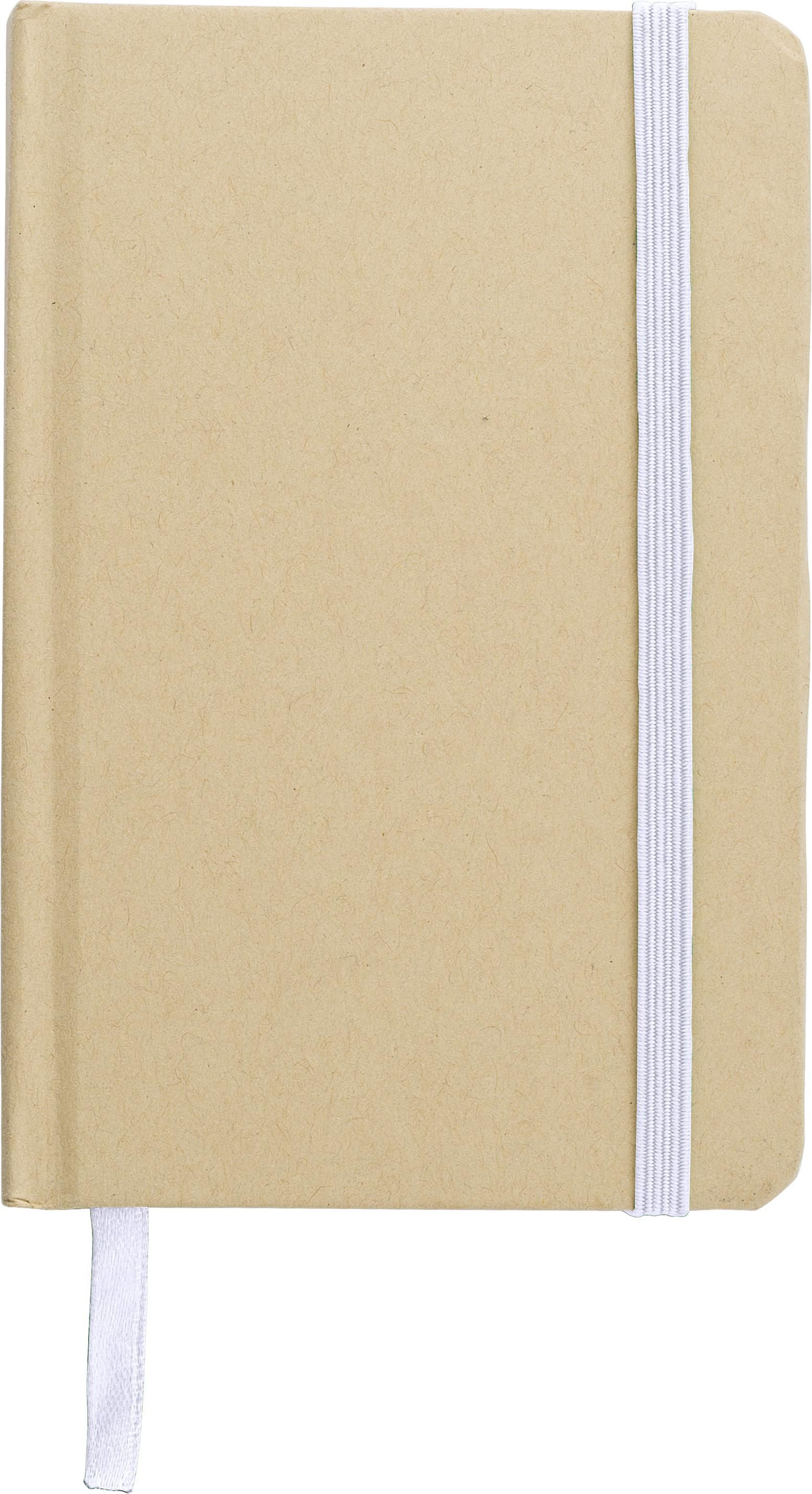 Carnet A6 en matériau recyclé John